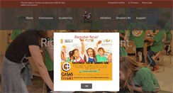 Desktop Screenshot of casaschristianschool.com